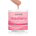 Caronlab Deluxe Strawberry Creme Hard Wax Microwaveable - 800g