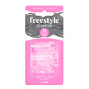 Free Style Snag Free Hair Elastic CLEAR - 30pc