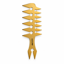 BabylissPRO Barberology Wide Tooth Styling Comb Gold