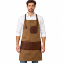 Barber Apron Tan Canvas