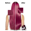 Before and After using L'Oréal Professionnel Vitamino Color Spectrum Deep Conditioner
