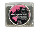555 Oni Ripple Pins 2' Bronze 100g Made In Japan