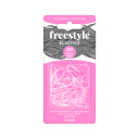 Freestyle Snag Free Hair Elastics 2mm 60pcs - Clear