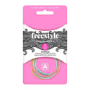 Freestyle Metal Free Thin Hair Elastics 6pc - Pastels