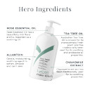 Lycon Tea-Tree Soothe—500ml pump bottle with tea tree post-wax care