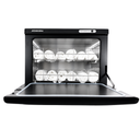 Single Black Towel Warmer