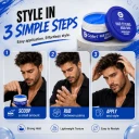 Gabri-Professional Hair Styling Aqua Wax Bubblegum Strong 150ml