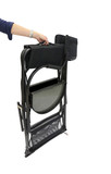 Ivy Professional Make Up Chair + BONUS Makeup Brush Set