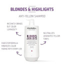 Goldwell Dualsenses Blondes & Highlights Anti-Yellow Shampoo 1Litre