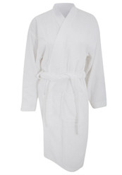 Comfy Adult Unisex Cotton Bath Robe 500gr/m2 Medium - White
