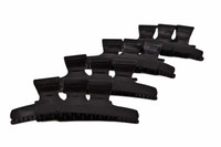 Black Large Butterfly Clips 12pk