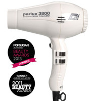 Parlux 3800 Ionic Ceramic Hair Dryer - White