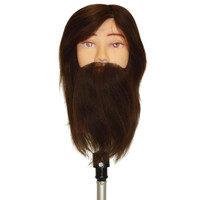 Jules Bearded Male Mannequin Head