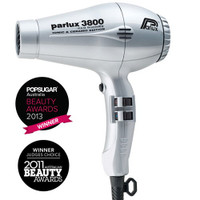 Parlux 3800 Ionic Ceramic Hair Dryer - Silver