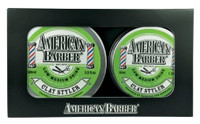 American Barber Clay Styler Duo Pack 50ml & 100ml