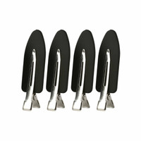 Creaseless Hair Clips 4 Pack- Assorted Colours