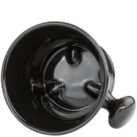 Black Shaving Bowl with Handle