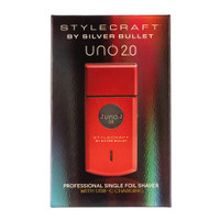 StyleCraft by Silver Bullet Uno 2.0 Single Foil Shaver Red