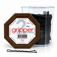 Gripper 50mm Bobby Pins - Bronze