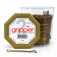 Gripper 50mm Bobby Pins - Gold