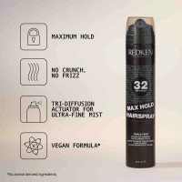 Redken Triple Take Max Hold Hairspray 255g