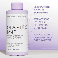 Olaplex Nº.4P Blonde Enhancer Toning Shampoo 250ml