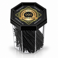 999 Premium Ripple Pins 2” 250pc - Black