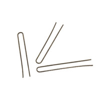 999 Premium Ripple Pins 2” 250pc - Bronze
