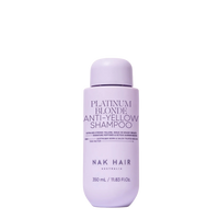 NAK Signature Platinum Blonde Anti Yellow Shampoo 350ml
