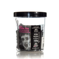 555 Bobby Pins 1.5' Black Made In Japan