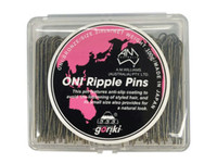 555 Oni Ripple Pins 2' Bronze 100g Made In Japan