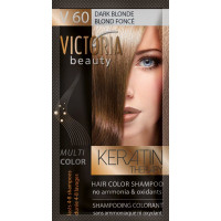 Victoria Beauty Keratin Therapy Hair Colour Shampoo DARK BLONDE V60 40ml