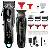 Wahl Cordless Magic Clipper & Detailer Li Trimmer Duo Black