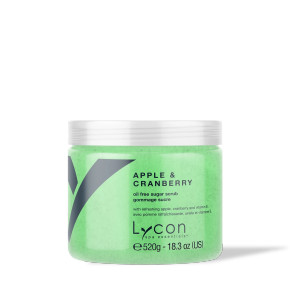 Lycon Apple & Cranberry Sugar Scrub 520g