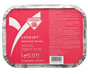 Lycon Lycojet Desert Rose Hot Wax - 1KG