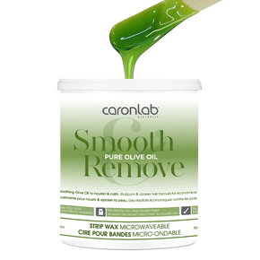 Caronlab Smooth & Remove Pure Olive Oil Strip Wax Microwaveable 800g Caronlab Smooth & Remove Pure Olive Oil Strip Wax Microwaveable 800g
