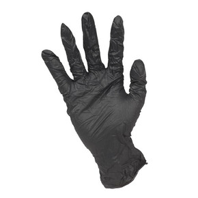 Black Nitrile Gloves 100pcs Pack - Small