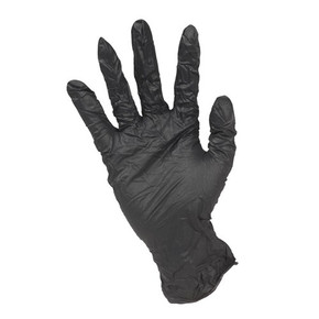 Black Nitrile Gloves 100pcs Pack - Medium