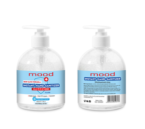 In Mood Instant Hand Sanitiser 500ml - 24 Pack with 75% Alchohol