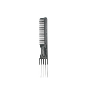 Eurostil Styling Comb with Metal Lifters 7.5' 19cm #128 Eurostil Styling Comb with Metal Lifters 7.5' 19cm #128