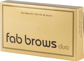 Fab Brows Duo Eyebrow Kit - Light Brown / Medium Brown