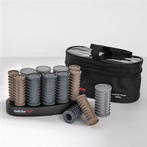 BabylissPRO Ceramic Travel Setter Roller set - 10pc
