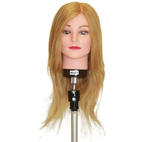 Mary Blonde 50 - 55cm Human Hair Mannequin Head