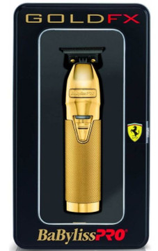BabylissPRO Gold FX787G Metal Lithium Outlining Trimmer BabylissPRO Gold FX787G Metal Lithium Outlining Trimmer
