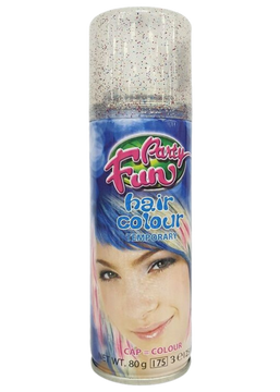 Party Fun Temporary Color Hair Spray Multi Glitter - 125ml