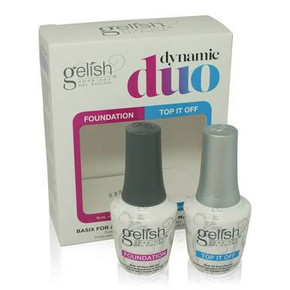 Gelish Dynamic Duo Foundation & Top It Off