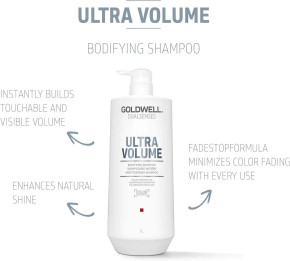 Goldwell Dualsenses Ultra Volume Bodifying Shampoo 1Litre Goldwell Dualsenses Ultra Volume Bodifying Shampoo 1Litre