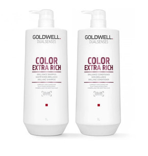 Goldwell Dualsenses Color Extra Rich 1Litre Shampoo & Conditioner Duo