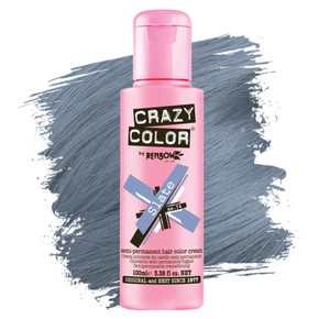 Crazy Color Semi Permanent Hair Colour 100ml-Slate #074