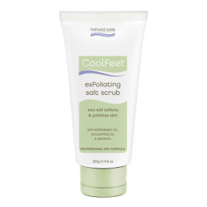 Natural Look Cool Feet Exfoliating Salt Scrub 250g Natural Look Cool Feet Exfoliating Salt Scrub 250g